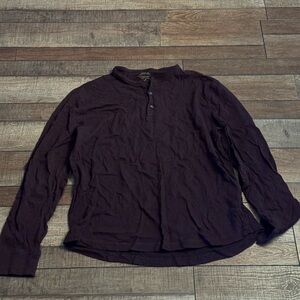 Banana Republic Vintage Tee- Henley shirt XL